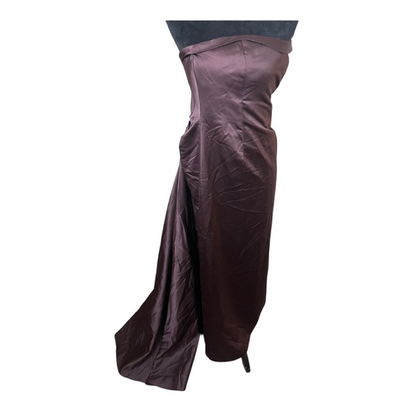 David's Bridal Dresses & Skirts - David’s Bridal Strapless Maxi Formal Gown Size 8 Style #81026